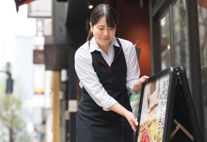 開店準備の様子