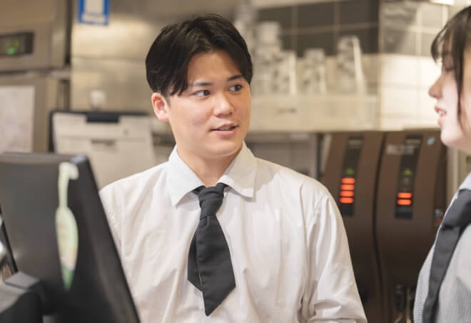 開店準備の様子